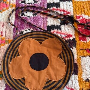 Samantha Pleet Floral Patterned Round Bag